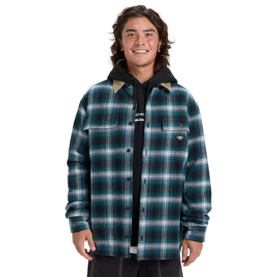 Quiksilver Ανδρικό πουκάμισο Mercury Desert Shadow Check - Long Sleeve Shirt